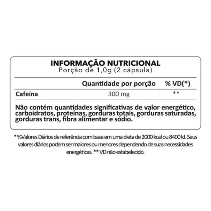 Slim Control Active Burn 300mg Cafeína Chá Verde Gengibre Laranja